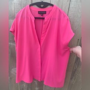 Eloquii blouse in pink 💕